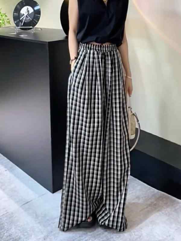 レディース 流行り物 服 オシャレ カワイイ  分かりやすい 成年者カワイイ 気が大きい大きさ  秋 黒 白 読み合わせる柄 広広とした レッグ ズボン下 御機嫌酉の方角 心地よい 引っ切り無い 立ち会い場 レングス