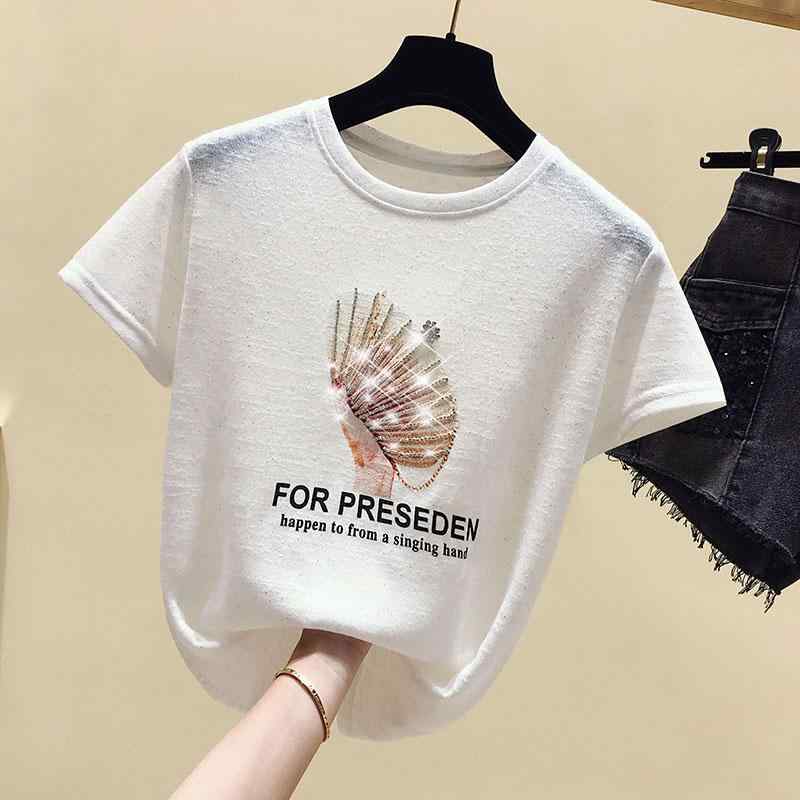 レディース ファッション 服 オシャレ カワイイ シンプル 大人カワイイ 大きいサイズ 秋 ルース プリント 半袖 T シャツ