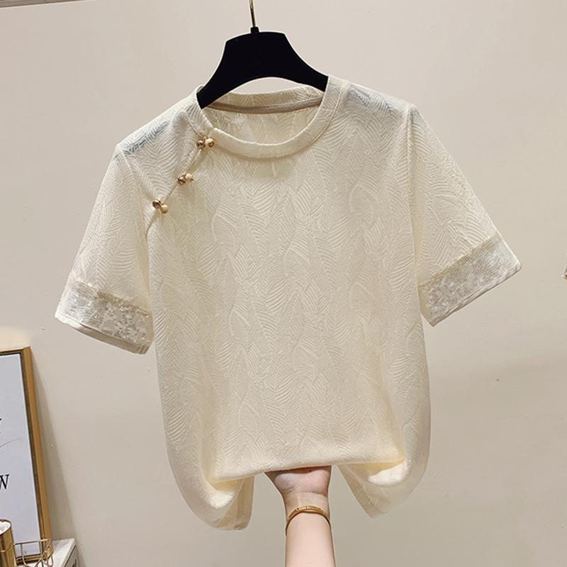 レディース ファッション 服 オシャレ カワイイ シンプル 大人カワイイ 大きいサイズ 秋 ディスク バック ルジャ カード スパンコール 半袖 T シャツ スリム トップス