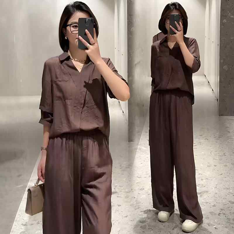 秋服 レディース 流行り物 オシャレ カワイイ  分かりやすい 成年者カワイイ 気が大きい大きさ   秋 赤銅色色合い プルオーバー 背広 ズボン下 伸び伸びする 年寄りの 先だつもの ハイエンド 仕掛ける