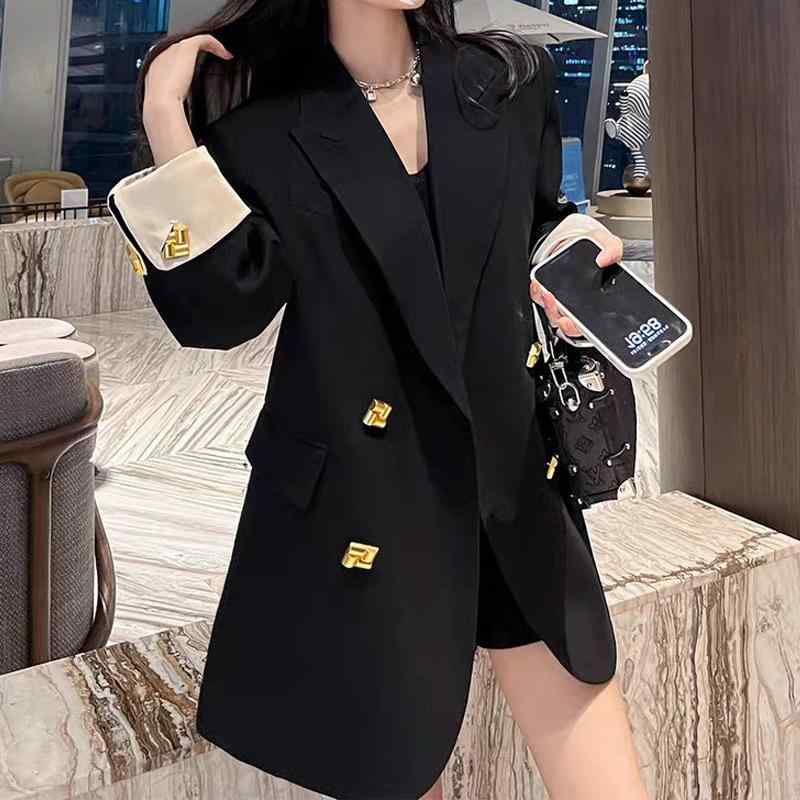 秋服 レディース ファッション オシャレ カワイイ シンプル 大人カワイイ 大きいサイズ スリム スーツ ジャケット 秋 ハイエンド トップス