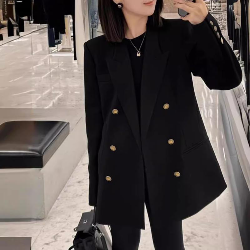 秋服 レディース ファッション オシャレ カワイイ シンプル 大人カワイイ 大きいサイズ 春秋 ガール スリム ストリート スーツ ジャケット シルエット