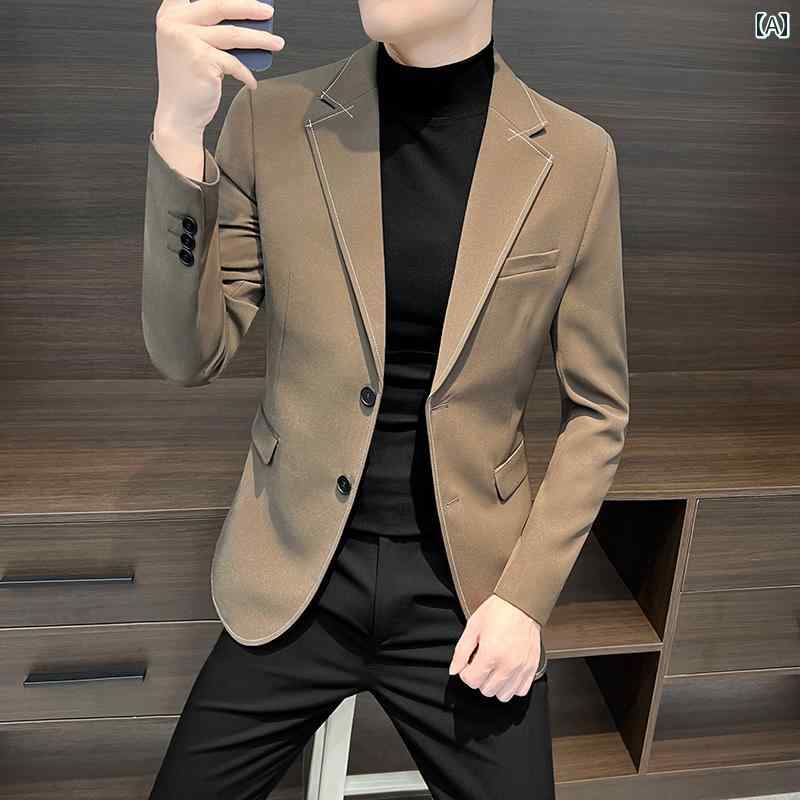 メンズ 流行り物 服 成人男性用 オシャレ 分かりやすい 成年者 かっこいい 表どおり 背広 上衣 単品 背広 心地よい 背広 いの一番