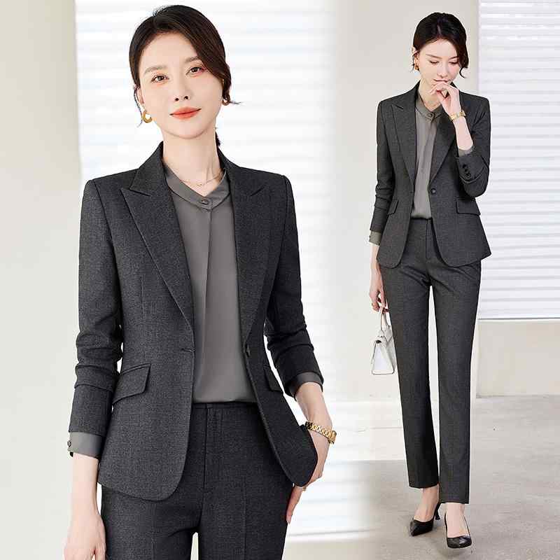 秋服 レディース ファッション オシャレ カワイイ シンプル 大人カワイイ 大きいサイズ ジャケット 単品 ハイエンド フォーマル スーツ スタイル スリム スーツ スタイル ジャケット