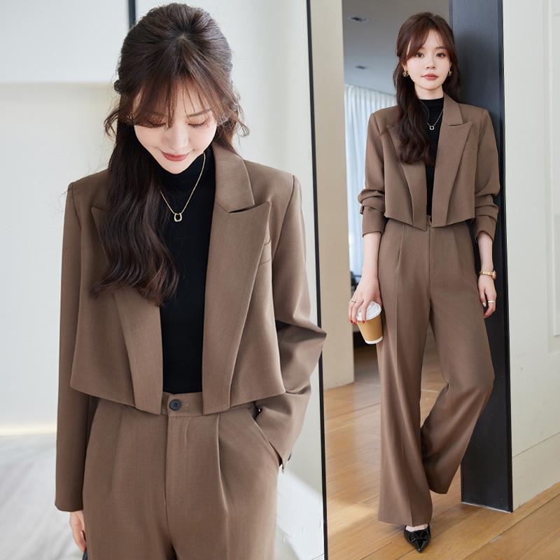 秋服 レディース ファッション オシャレ カワイイ シンプル 大人カワイイ 大きいサイズ ジャケット 単品 スーツ スタイル 春秋 ハイエンド カジュアル ジャケット