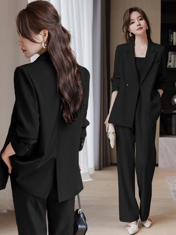 秋服 レディース 流行り物 オシャレ カワイイ  分かりやすい 成年者カワイイ 途轍も無い大きさ  上衣 単品 ハイエンド 背広 表現スタイル 歳月 フォーマルウェア 心地よい うしろ側細長い切口 上衣