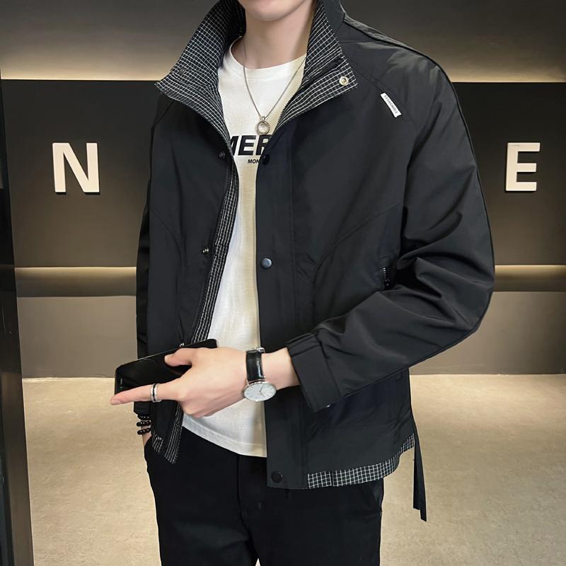春 コーデ メンズ 用 服 シンプル ファッション オシャレ 大人 かっこいい 紳士服 カジュアル チェック ジャケット カジュアル 通勤スタイル 重コーデ ゆったりシルエット 軽アウター|リコット