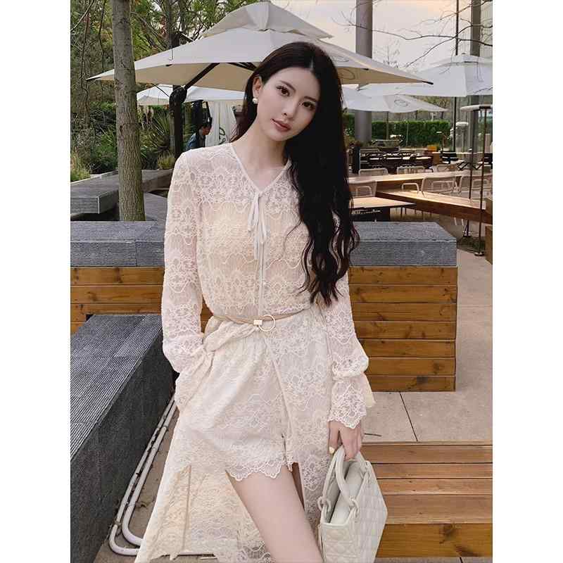 秋服 レディース 流行り物 オシャレ カワイイ  分かりやすい 成年者カワイイ 途轍も無い大いさ   過ぎ来し方 ベージュスピード競技 トップス ズボン下 背広 表現スタイル 秋 その他-レディースファッション