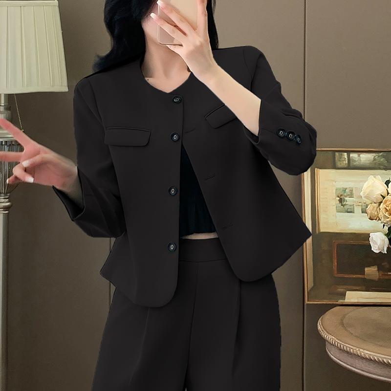 秋服 レディース ファッション オシャレ カワイイ シンプル 大人カワイイ 大きいサイズ スーツ スタイル 単品 ジャケット 秋 カジュアル トップス｜リコット