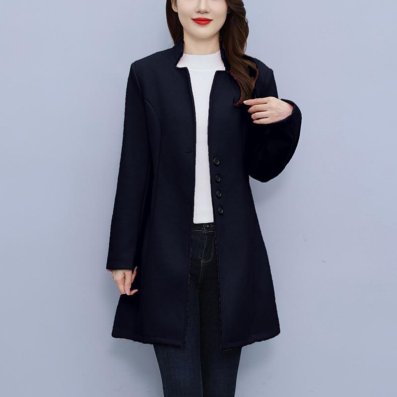 秋服 レディース 流行り物 オシャレ カワイイ  分かりやすい 成年者カワイイ 気が大きい大きさ  真っただ中 レングス 羊毛 ジレー 上衣 秋服 ゆったり か細い ハイエンド トップス