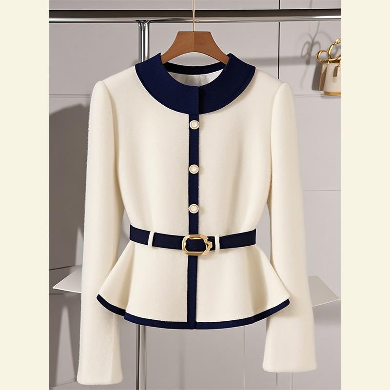 秋服 レディース ファッション オシャレ カワイイ シンプル 大人カワイイ 大きいサイズ 秋 シック トップス ハイエンド 白 セーター