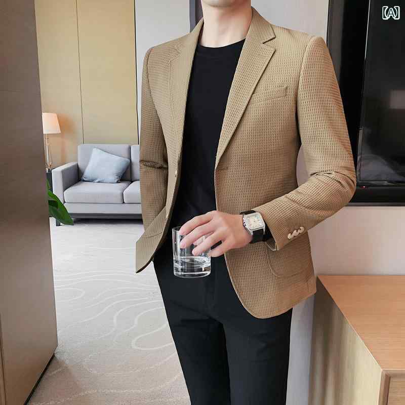 メンズ 流行り物 服 成人男性用 オシャレ 分かりやすい 成年者 かっこいい 表どおり うす暗い緑であること 心地よい スポーツジャケット 商行為 単品 背広 ワーヘル 背広