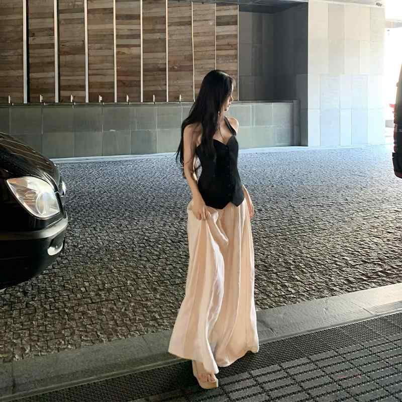秋服 レディース 流行り物 オシャレ カワイイ  分かりやすい 成年者カワイイ 気が大きい大きさ   黒いこと ホルターネック 羊毛 トップス 背広 より良い プルオーバー