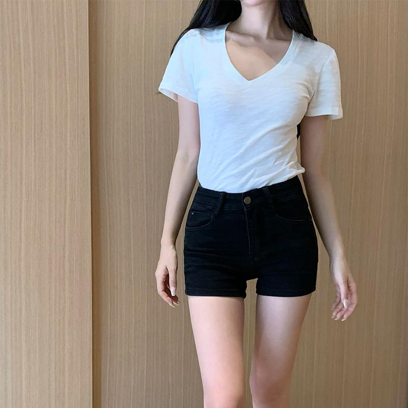 秋服 レディース ファッション オシャレ カワイイ シンプル 大人カワイイ 大きいサイズ ブラック ストレッチ スリムフィット デニム パンツ ズボン|リコット