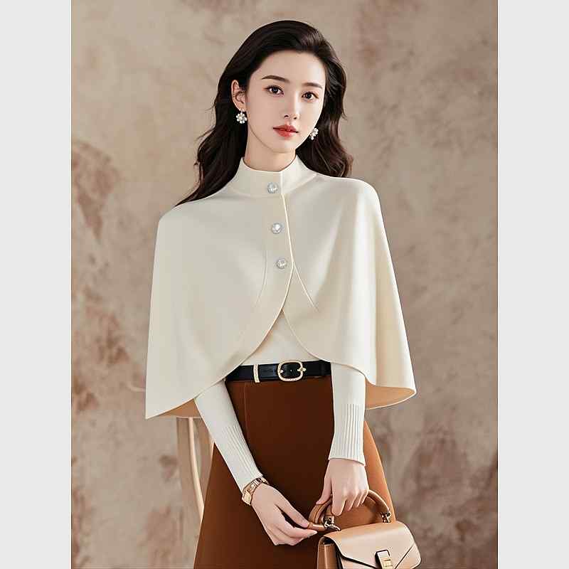 秋服 レディース 流行り物 オシャレ カワイイ  分かりやすい 成年者カワイイ 気が大きい大きさ   うしろ帯 出で立ち ハイエンド 肩かけ スウェーター スコート 背広