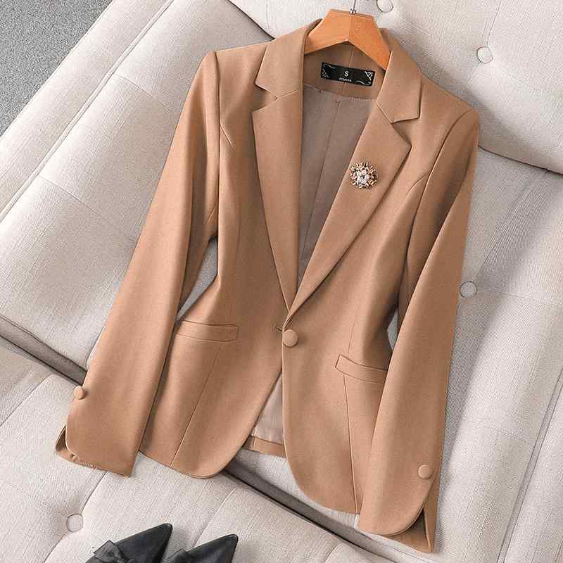 秋服 レディース ファッション オシャレ カワイイ シンプル 大人カワイイ 大きいサイズ カーキ エコ レザー レトロ スーツ 通勤ウェア トップス