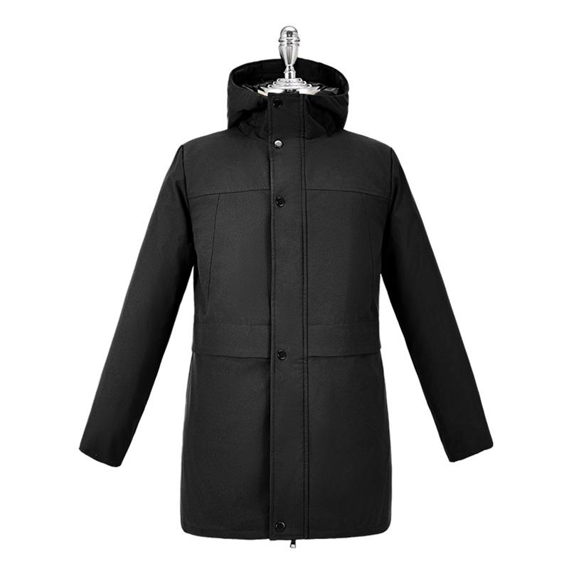 秋服 レディース 流行り物 オシャレ カワイイ  分かりやすい 成年者カワイイ 馬鹿でかい大きさ  黒 落ち込む 綿 厚地の外套 御召しもの 上衣