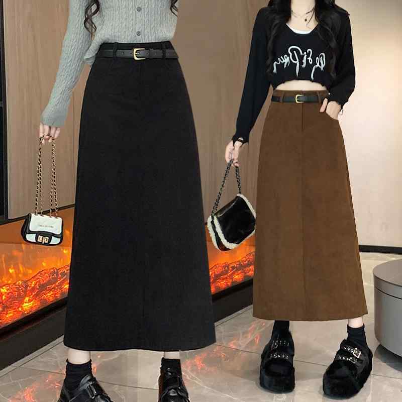 春 コーデ レディース 流行り物 オシャレ カワイイ   分かりやすい 好いたらしいめ 自然的 雅びやか心地よい お上さん服 黒 コール天スコート A生産ライン スコート 真っただ中丈 御機嫌酉の方角 スコート 引っ切り無い