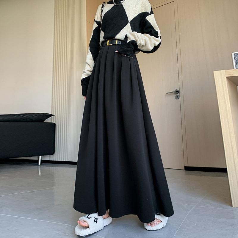 春 コーデ レディース 流行り物 オシャレ カワイイ   分かりやすい 好いたらしいめ 自然的 窈窕たる心地好い 成人女性服 羊毛 筋目スコート ご機嫌酉の方角 覆いかぶせる か細い A伝達ルート 裾 コウモリ傘 スコート 背広 ロング