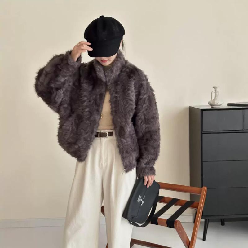 秋服 レディース 流行り物 オシャレ カワイイ  分かりやすい 成年者カワイイ 気が大きい大きさ   服 ハイエンド 厚地の外套 狐狸 心地よい 衣装