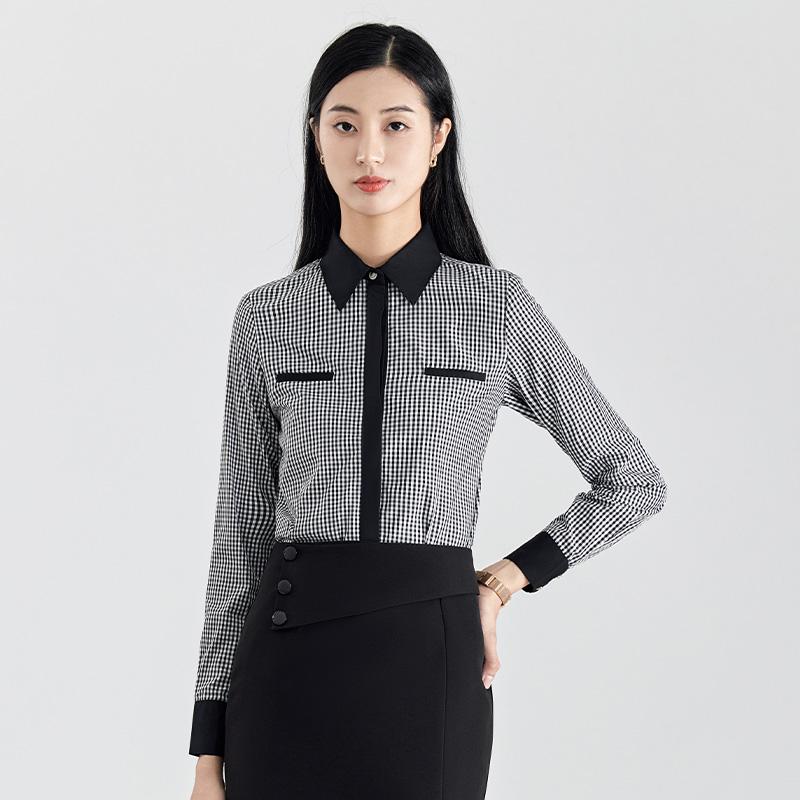 秋服 レディース 流行り物 オシャレ カワイイ  分かりやすい 成年者カワイイ 気が大きい大きさ  長袖 読み合わせる柄 プルオーバー 通いお召しもの スコート トップス 西洋