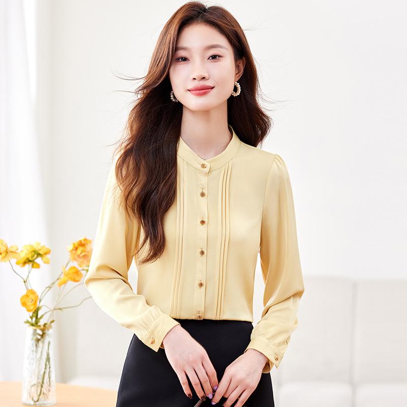 秋服 レディース 流行り物 オシャレ カワイイ  分かりやすい 成年者カワイイ 気が大きい大きさ   プルオーバー 妃殿下 お召しもの ラウンドのど首 ハイエンド 長袖 背広