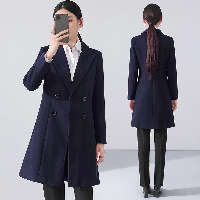 秋服 レディース ファッション オシャレ カワイイ シンプル 大人カワイイ 大きいサイズ ウール コート スーツ ビジネスウェア 受付 フォーマル ｜リコット