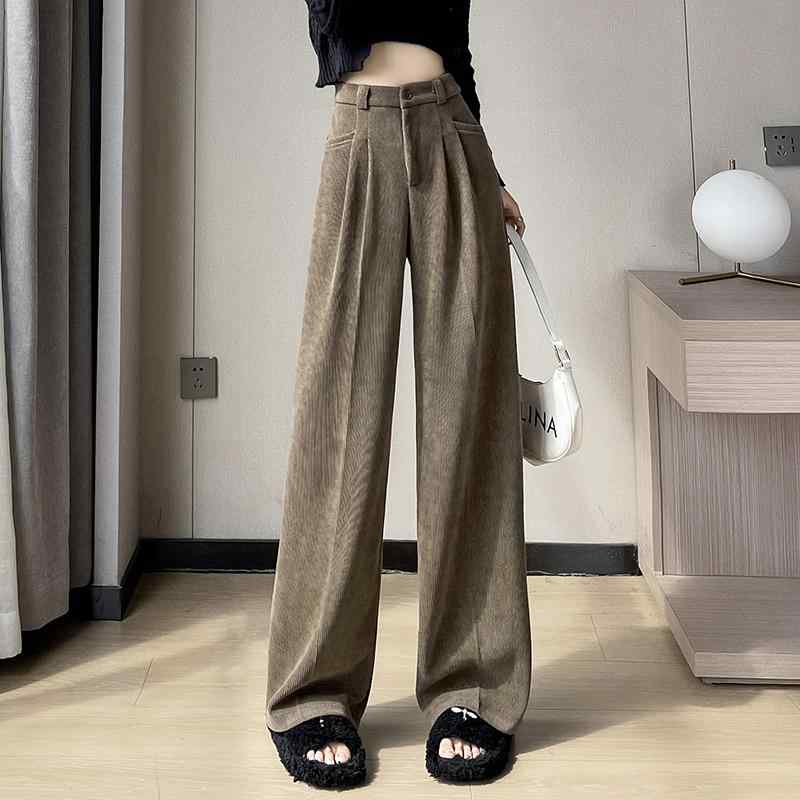 秋服 レディース 流行り物 オシャレ カワイイ  分かりやすい 成年者カワイイ 気が大きい大きさ  御機嫌酉の方角 スリミング シェニール 広広とした レッグ ズボン下 引っ切り無い 天鵝絨 心地よい