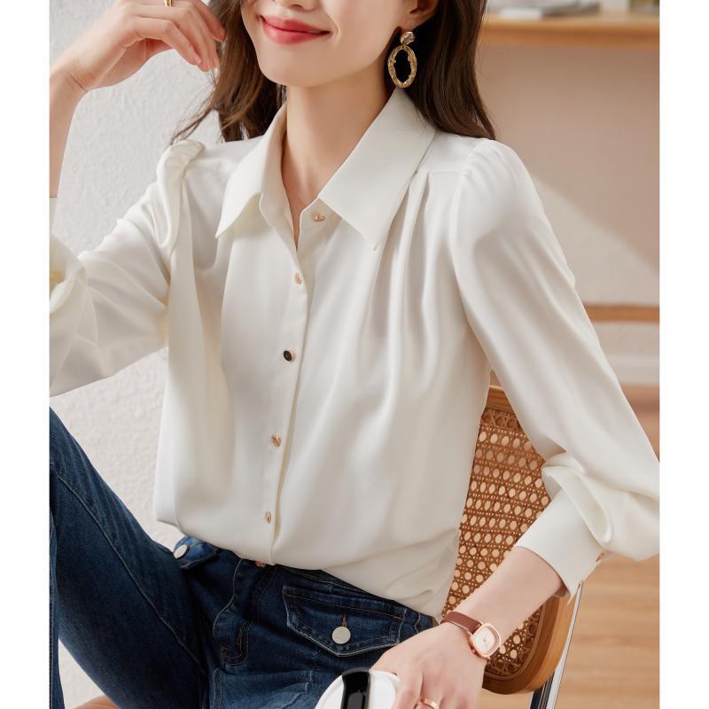 秋服 レディース 流行り物 オシャレ カワイイ  分かりやすい 成年者カワイイ 気が大きい大きさ   フォーマル プルオーバー 通いお召しもの フレンチ か細い トップス 面会