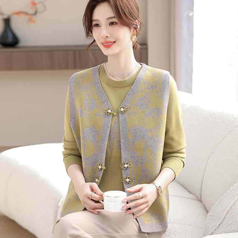 春 コーデ レディース ファッション オシャレ カワイイ シンプル きれいめ ナチュラル 上品カジュアル 婦人服 服 セーター ベスト ツーピース ニット トップス