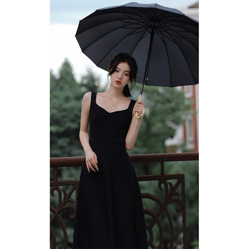 秋服 レディース 流行り物 オシャレ カワイイ  分かりやすい 成年者カワイイ 気が大きい大きさ   フレンチ レトロ ズボン吊り スコート ノースリーブより良い お召しもの 白鳥 のど首 酉の方角