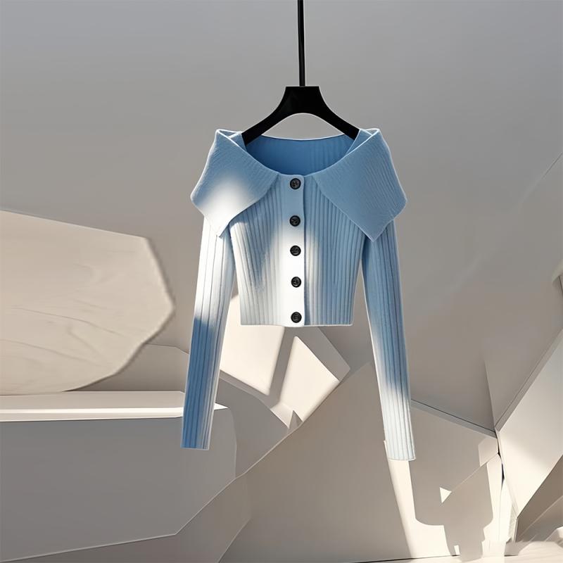 秋服 レディース 流行り物 オシャレ カワイイ  分かりやすい 成年者カワイイ 気が大きい大きさ  ハイエンド ブリム スウェーター 芳ばしさ トップス