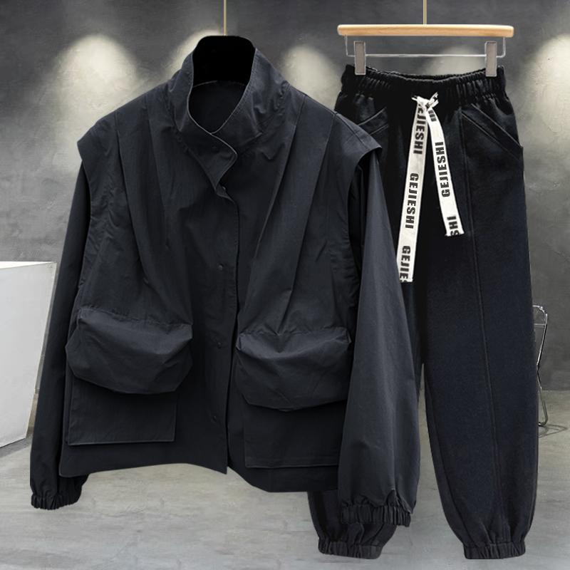 春 コーデ メンズ 用 服 シンプル ファッション オシャレ 大人 かっこいい 紳士服 ポケット スタンドカラー 無地 ワークウェア 秋 カーディガンジャケット カジュアル 通勤スタイル 重コーデ ゆったりシルエット 軽アウター｜リコット