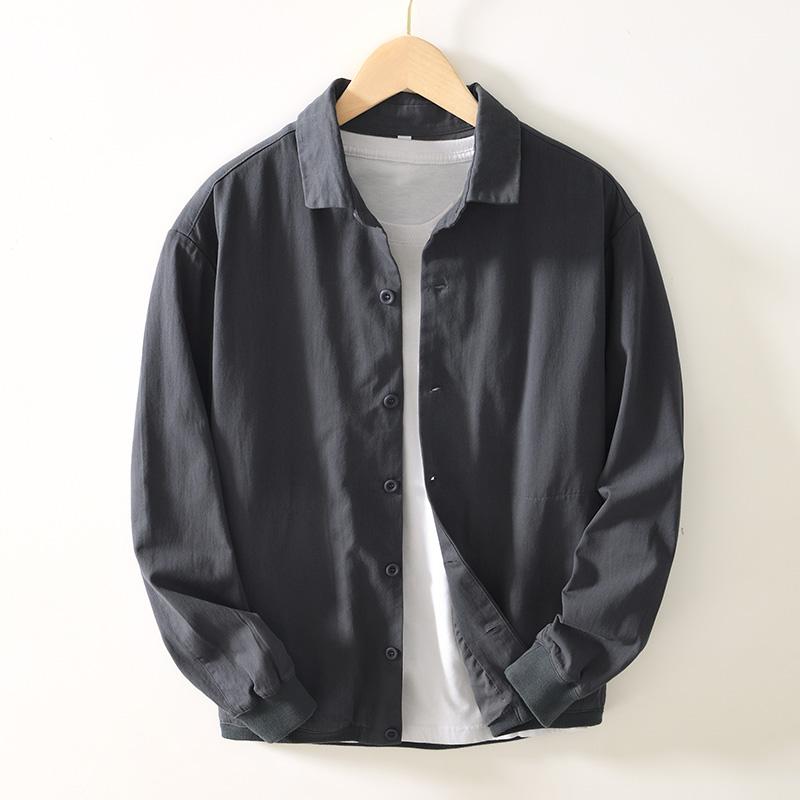 春 コーデ メンズ 用 服 シンプル ファッション オシャレ 大人 かっこいい 紳士服 カジュアル ゆったり シャツ ジャケット ワークウェア 春　秋 コットンシャツ カジュアル 通勤スタイル 重コーデ ゆったりシルエット 軽アウター 7,563円