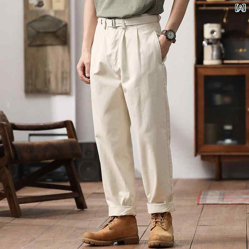メンズ 流行り物 オシャレ 成人男性用 分かりやすい 成年者 かっこいい 心地よい 表どおり 御居処跳ねる HipHop アメカジ 白 細工物お召しもの ズボン下  引っ切り無い ズボン下