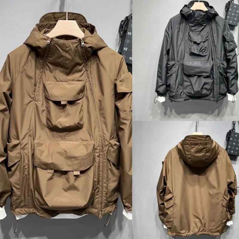 春 コーデ メンズ 用 服 分かりやすい 流行り物 オシャレ 成年者 かっこいい 馬鹿でかい大きさ 表どおり 成人男性服 薄っぺら 綿 ボンネット付き添い人 細工物 上衣 韓国表現スタイル ファスナー 無地 綿服