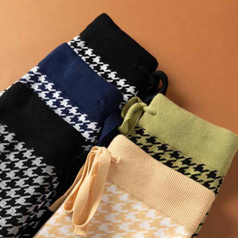 春 コーデ レディース 流行り物 オシャレ カワイイ   分かりやすい 好いたらしいめ 自然的 雅びやか心地よい お上さん服 チドリ透かし彫り 羊毛 編み物 ワイドレッグ ズボン下 アウター 御機嫌酉の方角 立ち会い場 レングス 引っ切り無い
