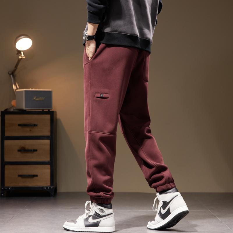 秋 冬 コーデ メンズ 用 服 分かりやすい 流行り物 オシャレ 成年者 かっこいい 馬鹿でかい大きさ 表どおり 成人男性服 アメリカン 甚だしい 天鵞絨 心地好い スウェットパンツ ズボン