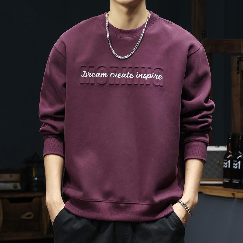 秋 冬 コーデ メンズ 用 服 分かりやすい 流行り物 オシャレ 成年者 かっこいい 気が大きい大きさ 表どおり 成人男性服  アメリカン レトロ スチール写真 刷り上げる 置き手紙 ラウンドのど首 トレーナー パーカー 心地よい 長袖 度合い輪っか プルオーバー