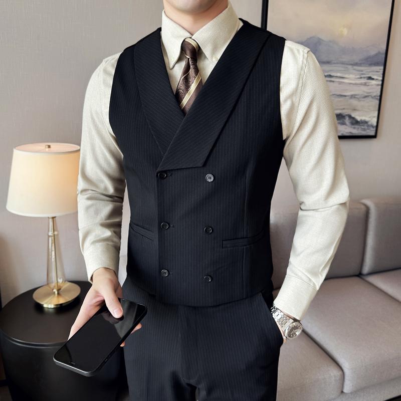 春 コーデ メンズ  服 分かりやすい 流行り物 オシャレ 成年者 かっこいい 気が大きい大きさ 表どおり 成人男性服 ダブル乳ぶさ 縞模様 背広 より良い 背広 商行為 心地よい 花むこ 背広