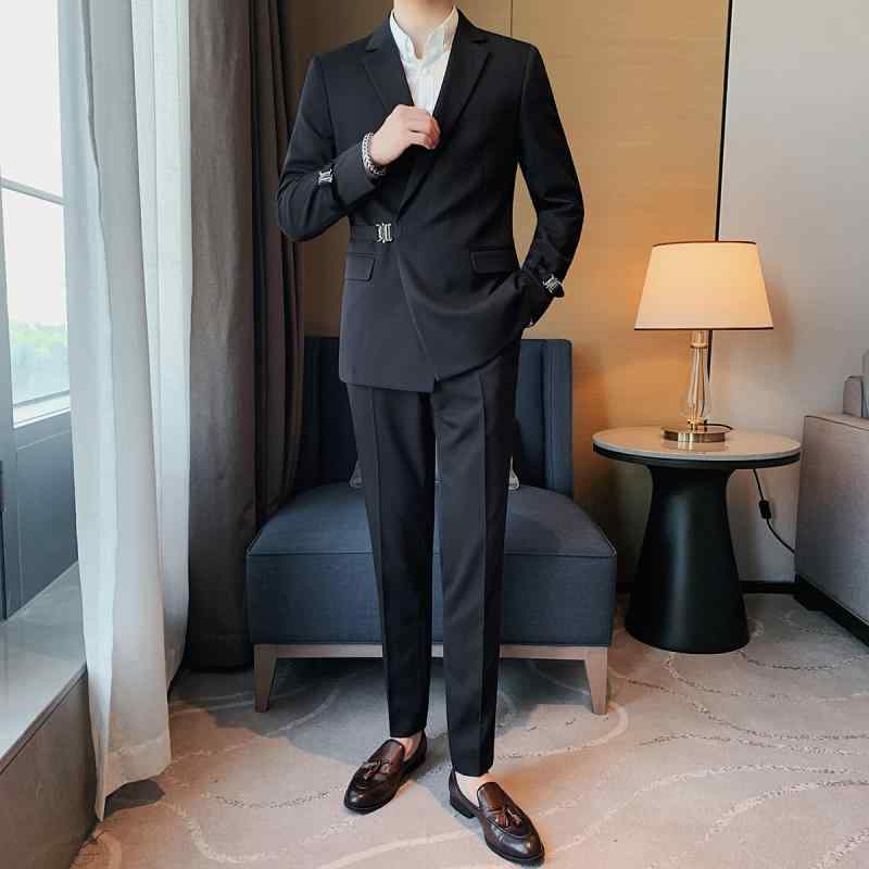 春 コーデ メンズ  服 分かりやすい 流行り物 オシャレ 成年者 かっこいい 気が大きい大きさ 表どおり 成人男性服 ハイエンド ダブル乳ぶさ 心地よい 背広 上衣 フレンチ 片方 名取り草 単品