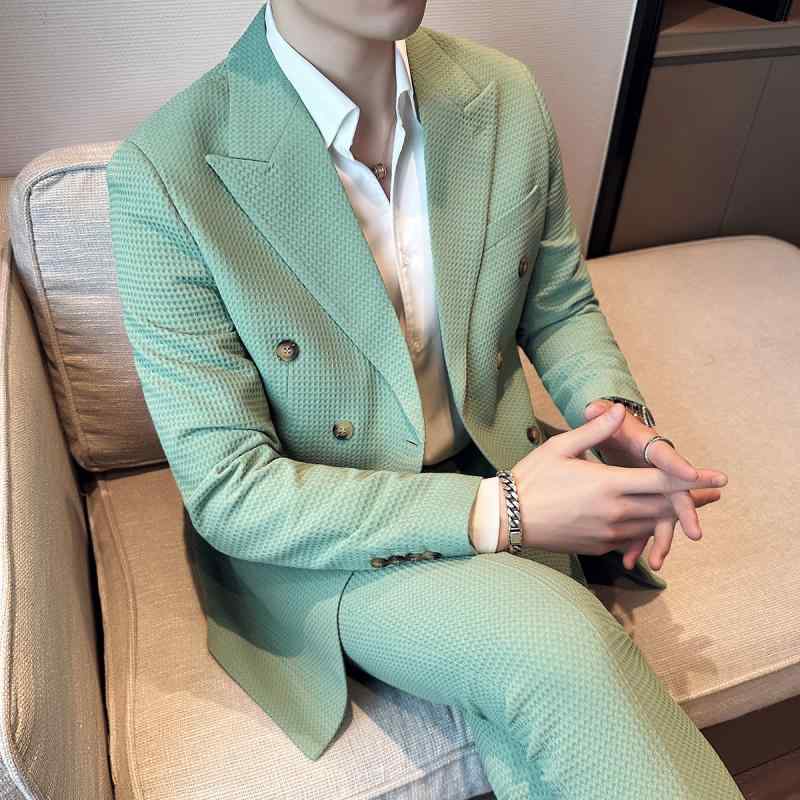 春 コーデ メンズ 用 服 分かりやすい 流行り物 オシャレ 成年者 かっこいい 気が大きい大きさ 表どおり 成人男性服  ワーヘル 心地よい 背広 ハイエンド 商行為 か細い ダブル乳ぶさ 背広 上衣