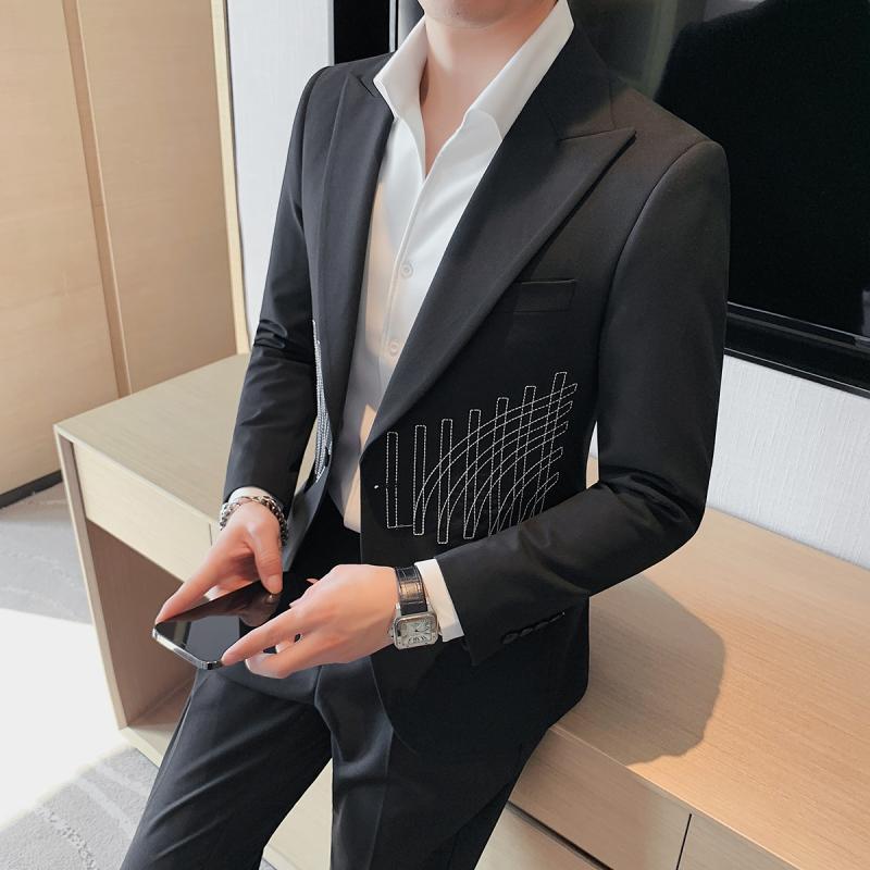 春 コーデ メンズ  服 分かりやすい 流行り物 オシャレ 成年者 かっこいい 気が大きい大きさ 表どおり 成人男性服  ハイエンド 背広 上衣 か細い 単品 トップス 心地よい