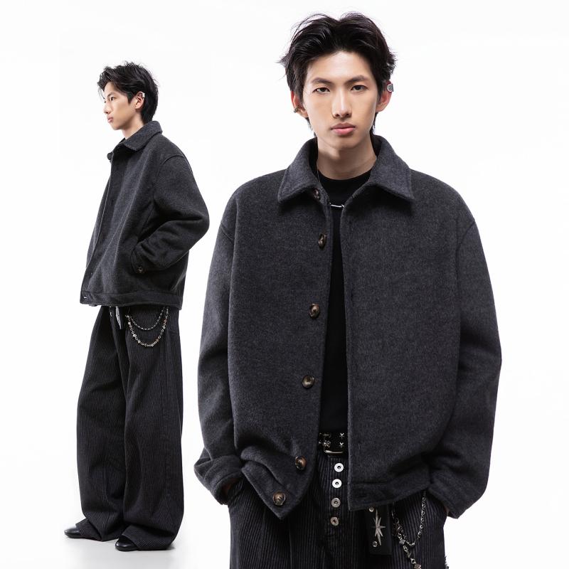 メンズ 流行り物 服 成人男性用   分かりやすい かっこいい 成年者 表どおり 心地よい 商行為 通い 分かりやすい 色合い アメリカン 嚠喨たる 相応う 毛糸 上衣 ユニ一発やる 厚地の外套
