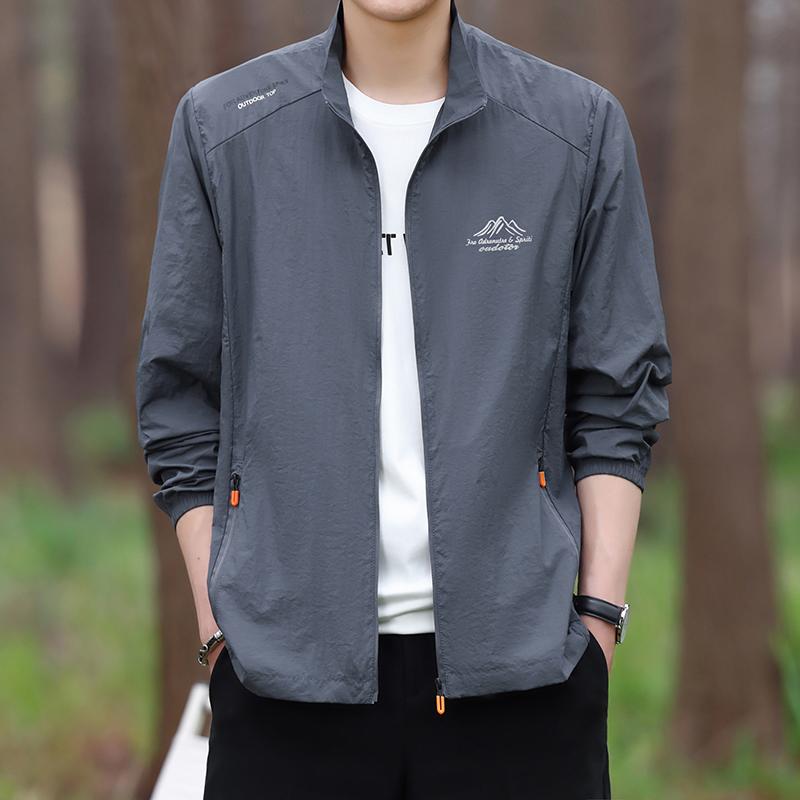 春 コーデ メンズ 服 シンプル ファッション オシャレ 大人 かっこいい 大きいサイズ ストリート 紳士服 日焼け防止 服 通気性 釣り 薄型 アウトドア ジャケット