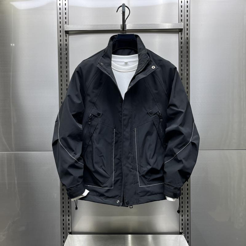 春 コーデ メンズ 服 シンプル ファッション オシャレ 大人 かっこいい 大きいサイズ ストリート 紳士服 綿 ジャケット 韓国スタイル カジュアル ワークウェア トップス