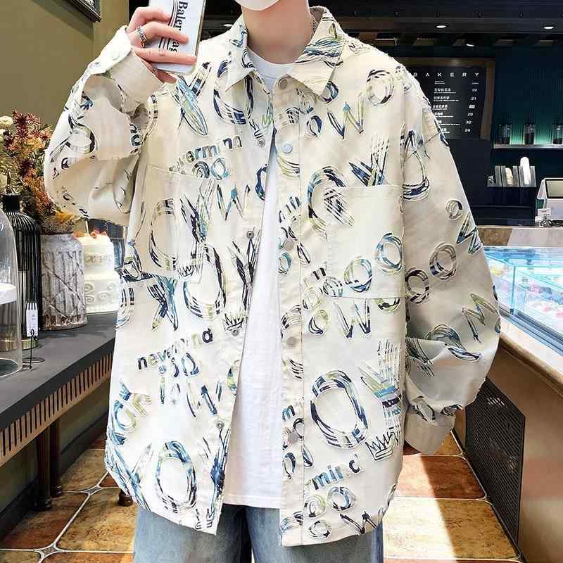 春 コーデ メンズ 服 シンプル ファッション オシャレ 大人 かっこいい 大きいサイズ ストリート 紳士服 シャツ ジャケット 春 薄手 上着 アウター