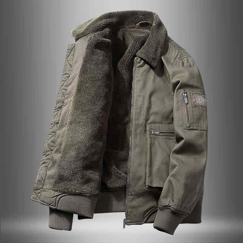 春 コーデ メンズ 服 シンプル ファッション オシャレ 大人 かっこいい 大きいサイズ ストリート 紳士服 アメリカン ワークウェア レトロ ジャケット ラム パイロット