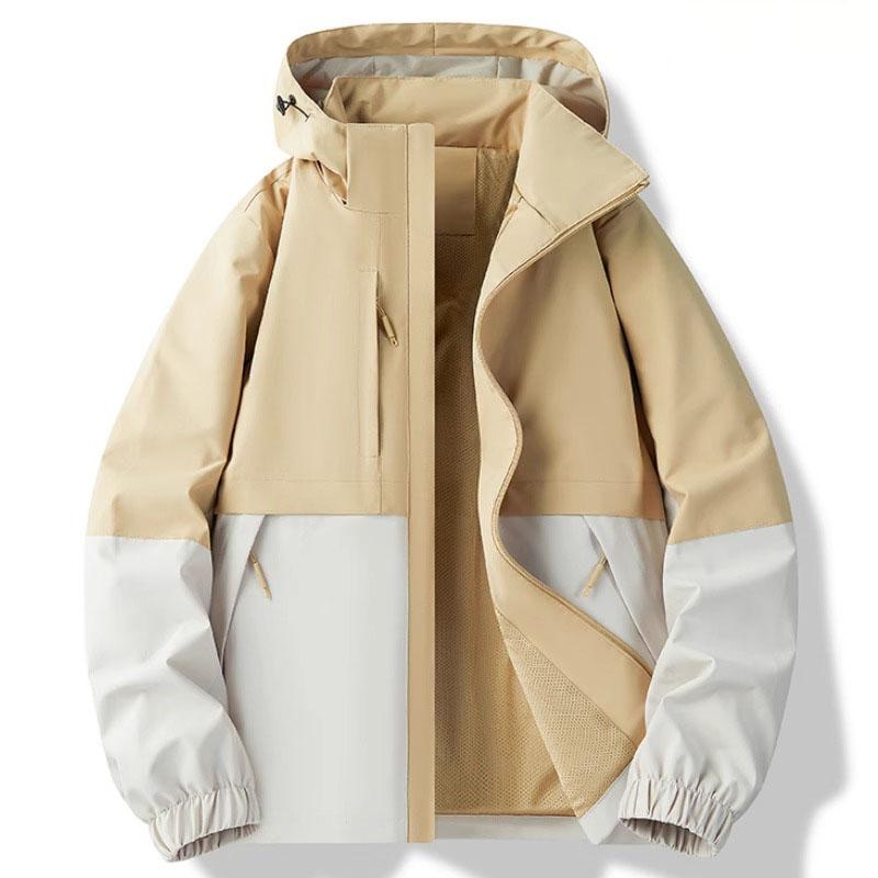 春 コーデ メンズ 服 シンプル ファッション オシャレ 大人 かっこいい 大きいサイズ ストリート 紳士服 ハイエンド コットン ジャケット アウトドア スポーツ 登山 服 カジュアル 防水 ジャケット