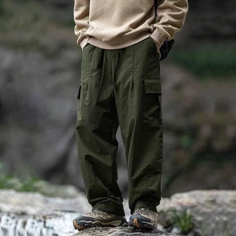 春 コーデ メンズ 服 シンプル ファッション オシャレ 大人 かっこいい 大きいサイズ ストリート 紳士服 マウンテン ソフト パンツ アメリカン 防水 ハイキング カーゴ 登山 アサルト ストレート ワイド レッグ